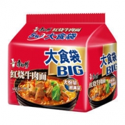 限东北：康师傅 大食袋 红烧牛肉面 五连包