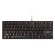dareu 达尔优 DK100 87键 游戏机械键盘 黑色 青轴