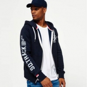 S码，Superdry 极度干燥 男式连帽运动开衫  Prime会员免费直邮含税