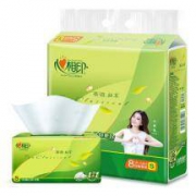 心相印抽纸 茶语系列 3层*130抽*8包+手帕纸 茶语系列4层7片*12包+心相印湿巾10片