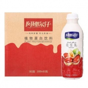 阿娜尔汗 花生露植物蛋白饮料 1000ml*3瓶 *6件
