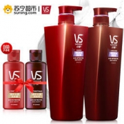 VS SASSOON 沙宣 垂坠质感500ML洗发水+500ML润发乳（送两小瓶旅行装）