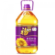 福临门 压榨葵花籽油 4L *4件