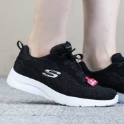 Prime会员专享镇店之宝，Skechers 斯凯奇 Sport系列 女士蕾丝网面绑带运动鞋12963
