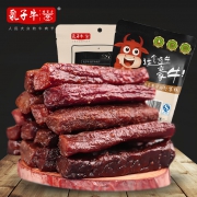 4斤生牛肉做1斤干！乳子牛 手撕牛肉干 510g
