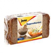 捷森jason 全麦黑麦低脂面包 500g*2袋