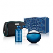 BVLGARI 宝格丽 男士海韵香水身体套装 （淡香水100ml+沐浴露75ml+须后膏75ml+小袋）