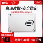 intel 英特尔 SATA 固态硬盘 256GB