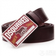 意大利潮牌 Dsquared2 D二次方 意产 男士牛皮板扣腰带 多款