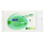 妇炎洁 积雪草清润卫生湿厕纸 20抽 *22件
