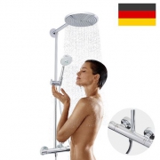 汉斯格雅（Hansgrohe）      99220001 恒温双飞雨 240淋浴花洒套装（9日0点）