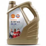 Gulf 海湾 金装虹润F系列 5W-40 全合成机油 SN级 4L