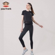 Paul Frank 大嘴猴  女士速干瑜伽健身短袖t恤