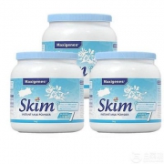 预售，Maxigenes 美可卓 澳洲蓝胖子 成人高钙脱脂奶粉 1kg*3罐