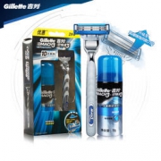 Gillette 吉列 锋速3突破手动剃须刀（1刀架1刀头+倍润舒爽啫喱70g） *3件