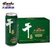 天湖（tianhu) 8度干啤酒 500ml*12听 整箱装