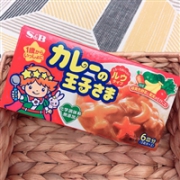 日本S&B王子咖喱1岁以上宝宝儿童咖喱块不辣儿童拌饭美味 80g×5个