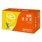 京东plus会员：鹭芳 冰红茶 柠檬味 红茶饮料 248ml*24盒*2件