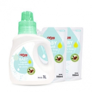 rikang 婴儿亲肤洗衣液 1L+500ml*2