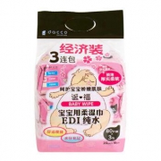dacco 三洋 EDI纯水 婴儿湿巾  80片装*3包 *6件
