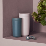 沃尔沃合作品牌 丹麦原产 Stelton 随手杯 车载便携水杯 340ml 360°随意喝水