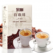泰国进口，Fruttee 果咖 经典三合一速溶白咖啡 840g（6条*35g*4盒）