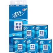 APP 清风 卷纸 新韧纯品 3层270段卫生纸*10卷（新老包装交替发货）