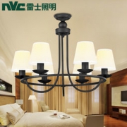 nvc-lighting 雷士照明 铁艺吊灯 花蕊六头
