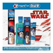 再特价！Oral-B 欧乐B 星球大战 儿童电动牙刷+牙膏+漱口水套装 Prime会员凑单免费直邮含税