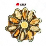 大洋世家 熟冻新西兰青口贝 海鲜 450g/盒 10-20只