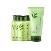 基础护肤超值套装：innisfree 悦诗风吟 绿茶水乳5件套