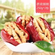 泓昇西域 红枣夹核桃仁 250g*2包