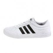 限今日：adidas 阿迪达斯 VS SET 男子低帮休闲鞋板鞋小白鞋 AW3889