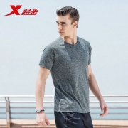 XTEP 特步 男士短袖运动T恤 多色
