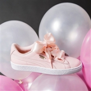 白菜！Puma 彪马 Basket Heart Patent 亮皮蝴蝶结女士板鞋