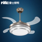 8日0点： nvc-lighting 雷士照明 复古吊扇灯 带遥控 24W