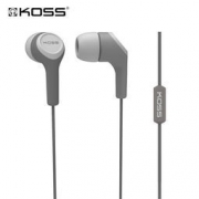 KOSS 高斯 KEB15iG 时尚入耳式耳塞 带麦 灰色