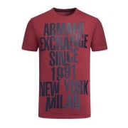 Armani Exchange 00003226093 男士印花针织T恤