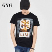 GXG 男子夏季印花T恤