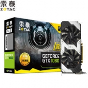 16点： ZOTAC 索泰 GeForce GTX1060-3GD5霹雳版OC GDDR5 PCI-E显卡