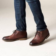 限US7码，Clarks 其乐 Hinman真皮及踝靴 Prime会员免费直邮含税