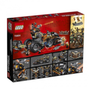LEGO 乐高 幻影忍者系列 70654 猎龙战车