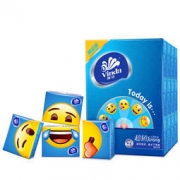 Vinda 维达 手帕纸 emoji超韧限量版4层手帕纸*36包 *8件