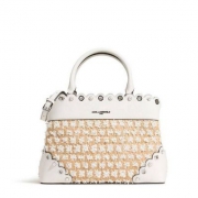 KARL LAGERFELD 女士Elsa真皮手提包 $96.75