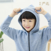 网易严选 儿童单面绒卫衣 *3件