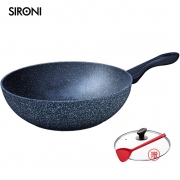 SIRONI 斯罗尼 经典磐石复底炒锅 32cm