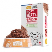 Myfoodie 麦富迪 宠物狗软粮牛肉味通用犬粮170g *5件