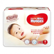 HUGGIES 好奇 铂金装 婴儿纸尿裤 S28片