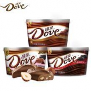 10点开始：Dove 德芙巧克力 多口味可选 3碗装 720g