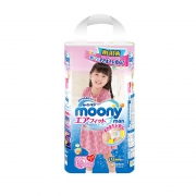 MOONY  尤妮佳 女婴用拉拉裤 XXL26片 *8件